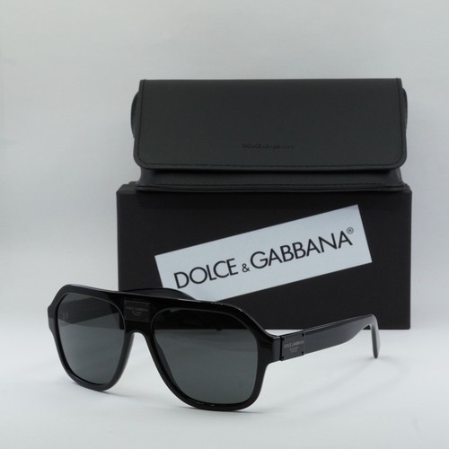 Pre-owned Dolce & Gabbana Dg4433 501/87 Black/dark Gray 58-16-145 Sunglasses