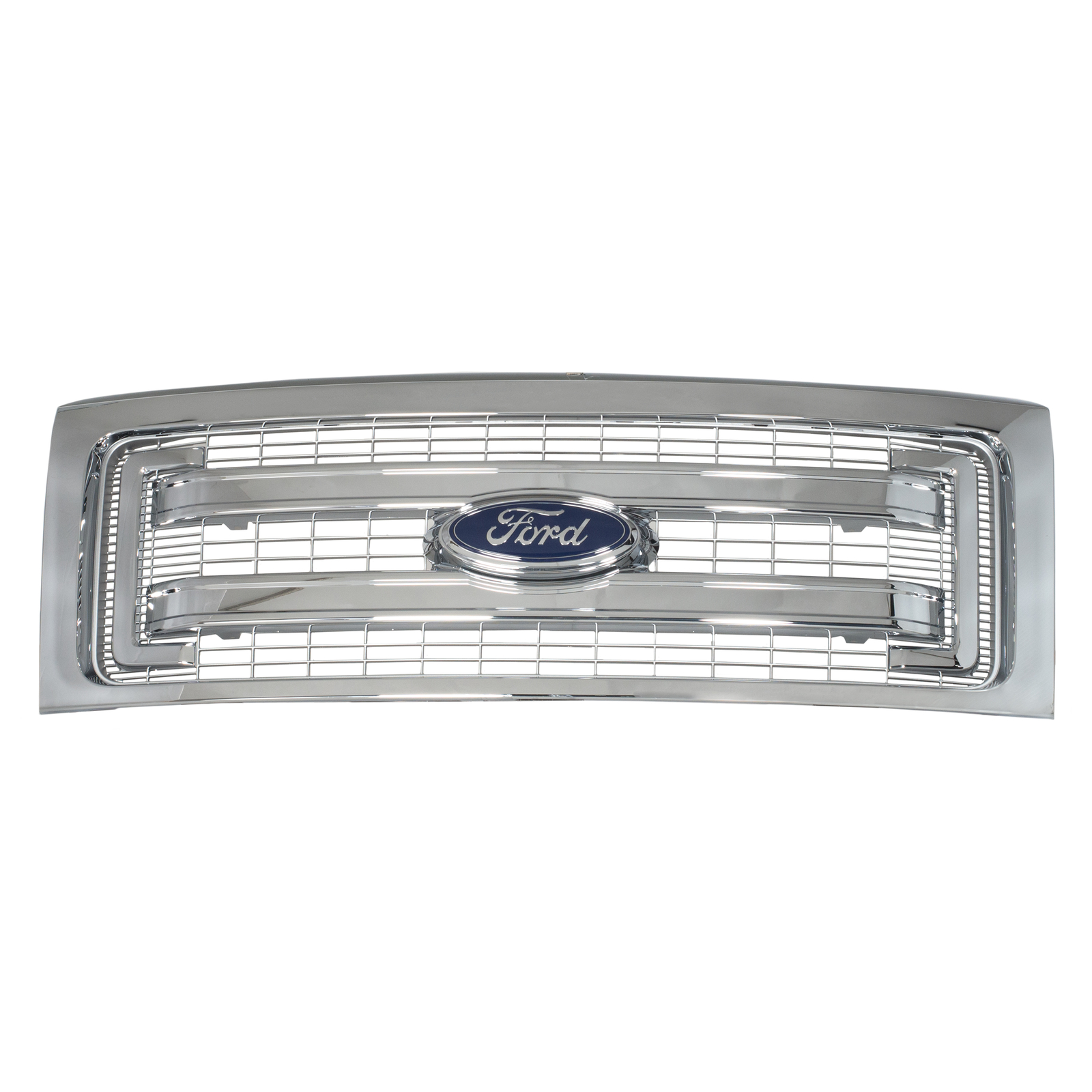OEM NEw Front Radiator Chrome Grille 2-Bar Stock XLT 09-14 F-150 DL3Z-8200-BB