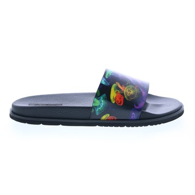 

Мужские черные кожаные шлепанцы Robert Graham Jellyfish RG5638F 8, Черный, Robert Graham Jellyfish