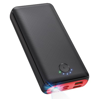 30000mAh Portable Charger, Fast Charging Power Bank with 3 Outputs & 2 Inputs...