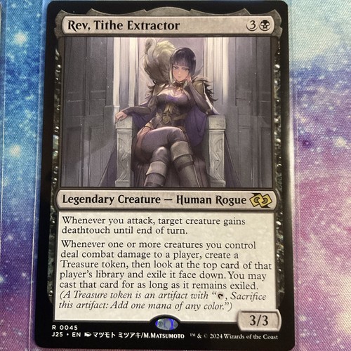 Rev, Tithe Extractor (Anime) Foundations Jumpstart J25 0045