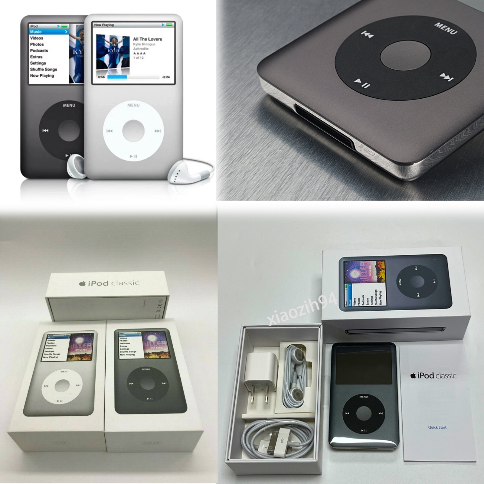 iPod classic 2台セット ジャンク品 iPod classic 2台セット ジャンク