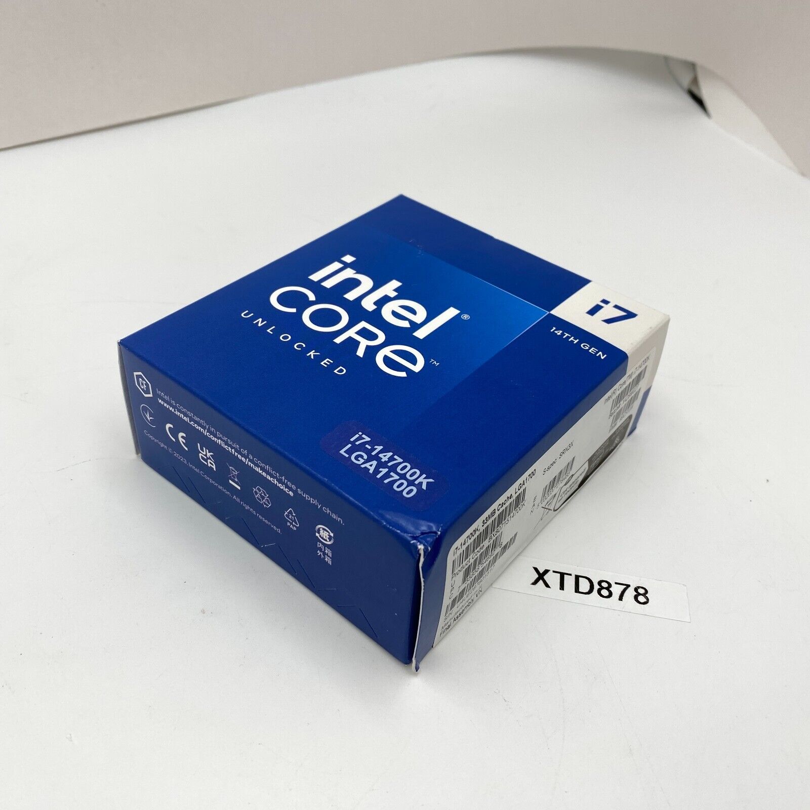 Intel Core i7-14700K Desktop Processor (3.4 GHz, 20 Cores, 1700) - NEW & SEALED Intel Core i7-14700K Desktop Processor (3.4 GHz, 20 Cores, 1700) - NEW & SEALED