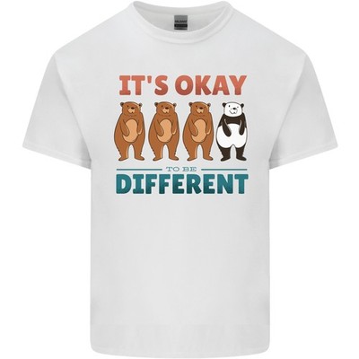 T-Shirt En Coton Léger Pour Hommes Panda Bear LGBT C'est Bien D'être Différent