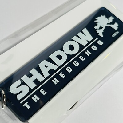 Shadow the Hedgehog keychain charm Speed of Sound! Collection *SEGA OFFICIAL*