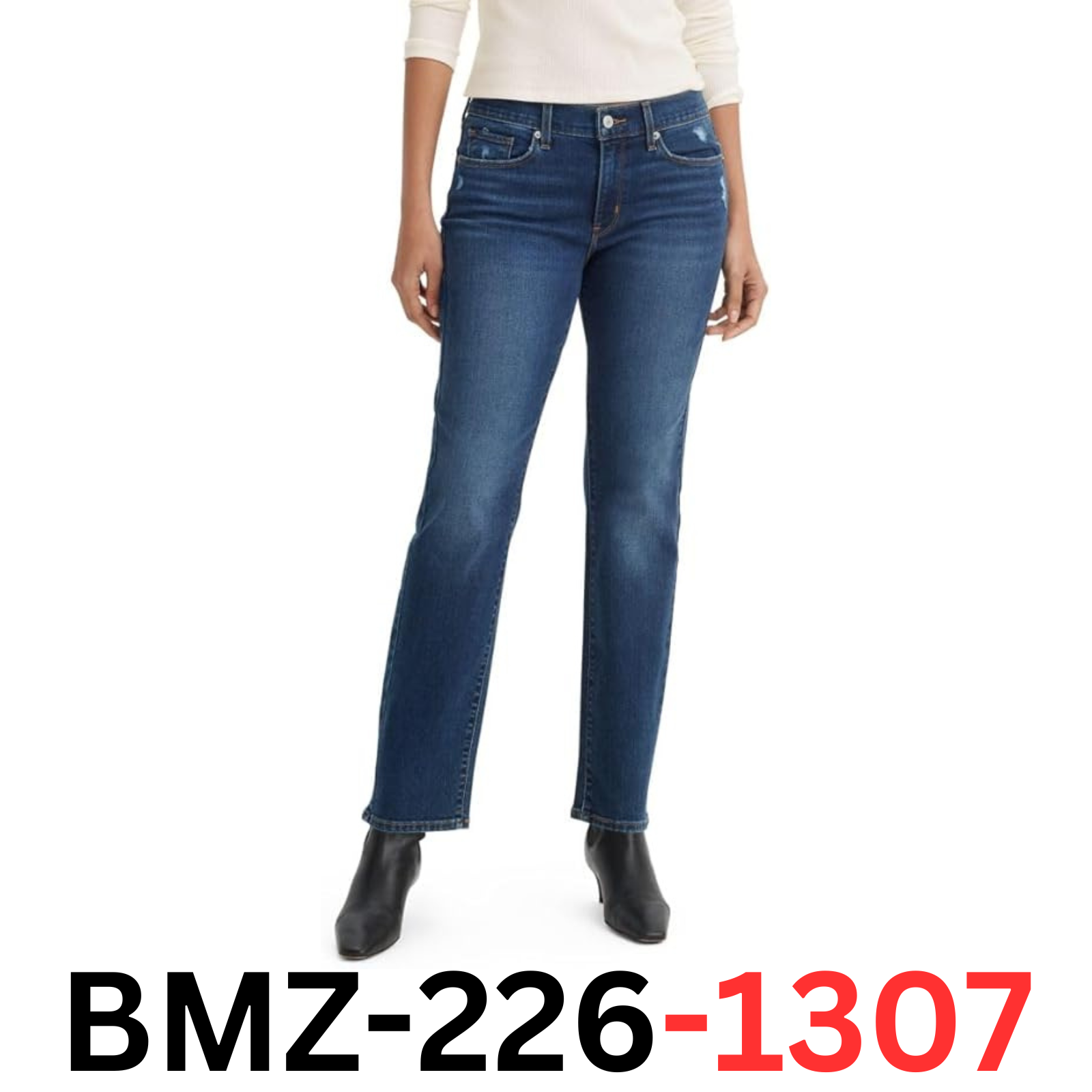 Levi's Women's Classic Straight Jeans, (New) The Clean Hem, 14 Short