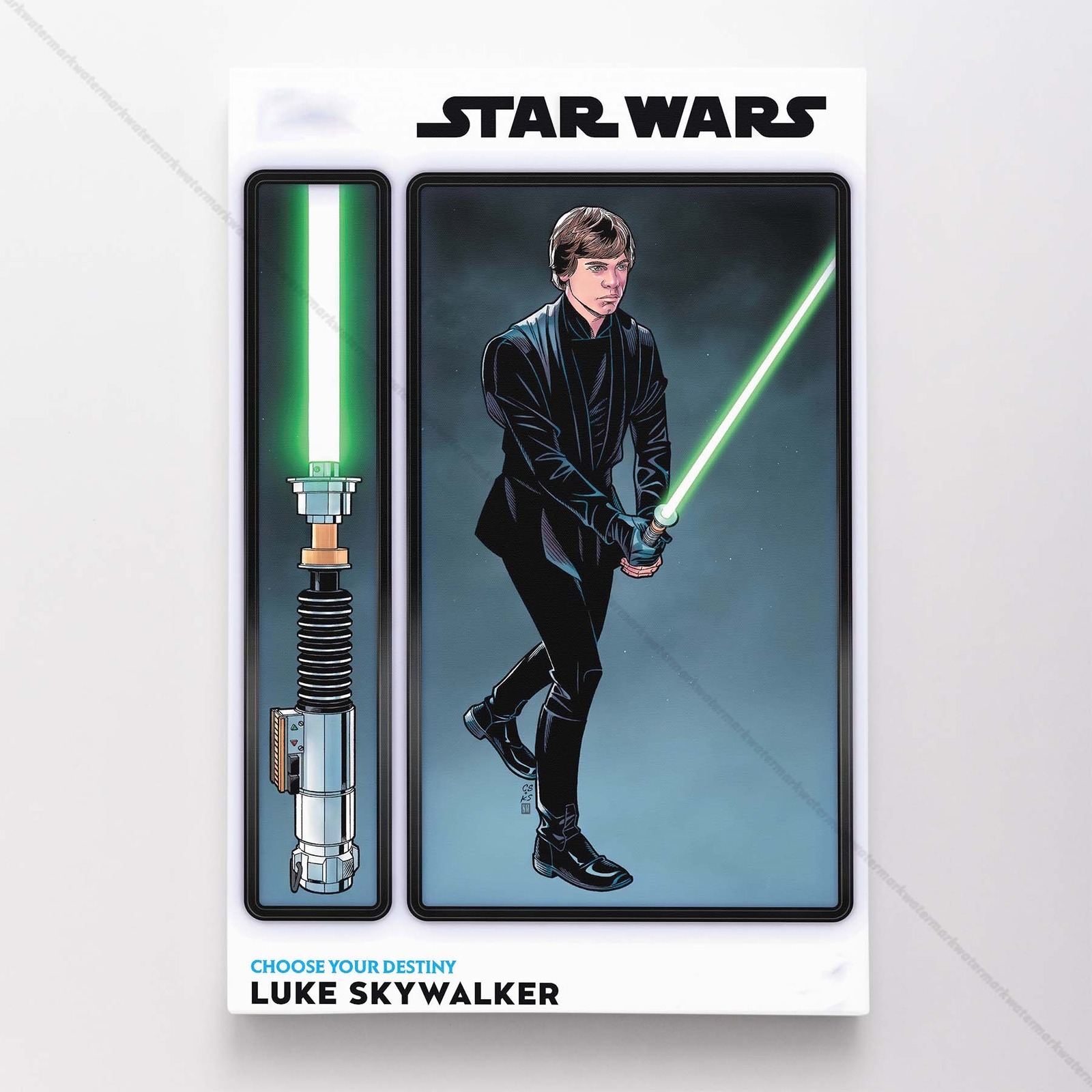 SWCJ Luke Skywalkerバッジ アートポスター SWCJ Luke Skywalkerバッジ アートポスター Luke Skywalker | Gabz
