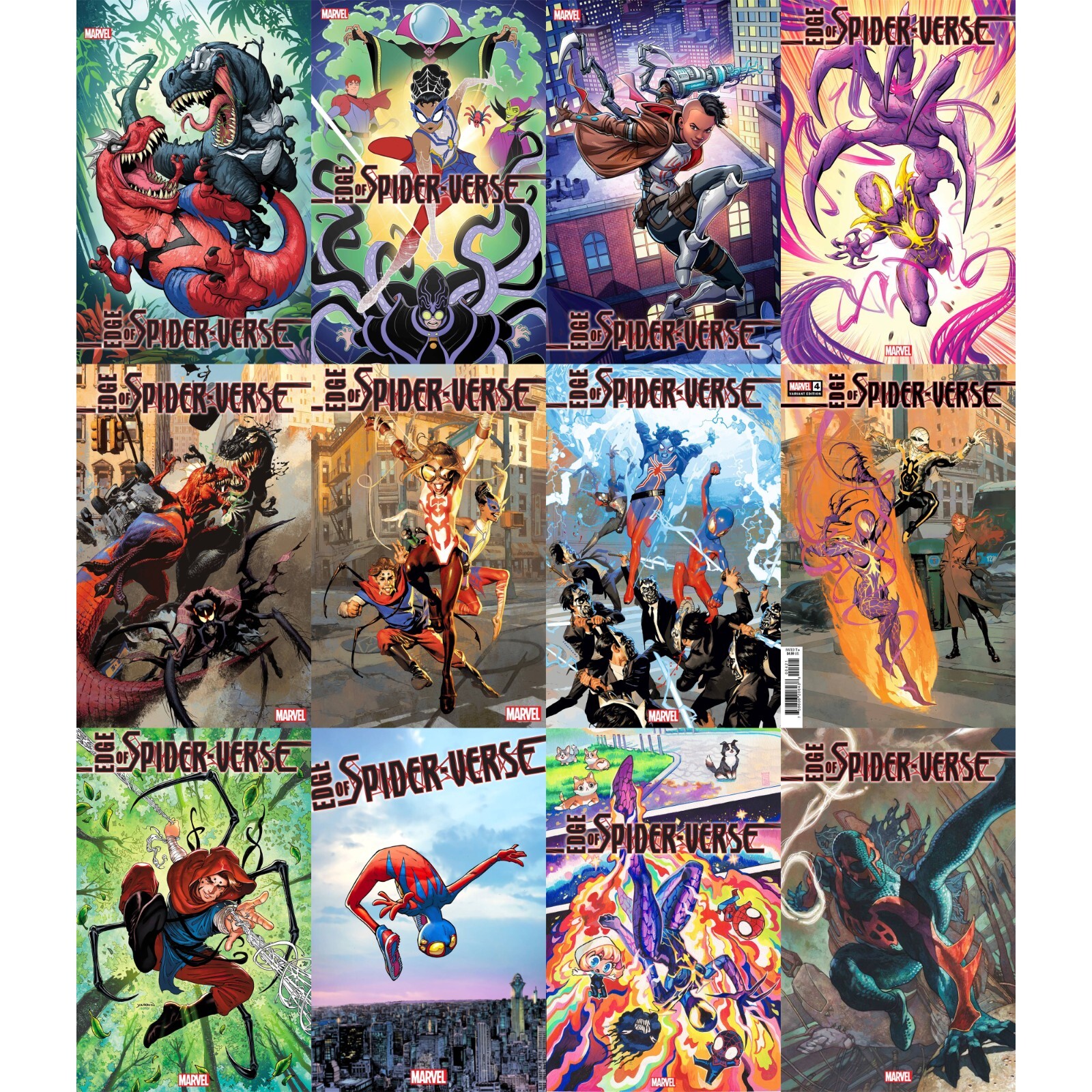 Edge of Spider-Verse (2023) 1 2 3 4 Variants Marvel COVER Edge of Spider-Verse (2023) 1 2 3 4 Variants Marvel COVER