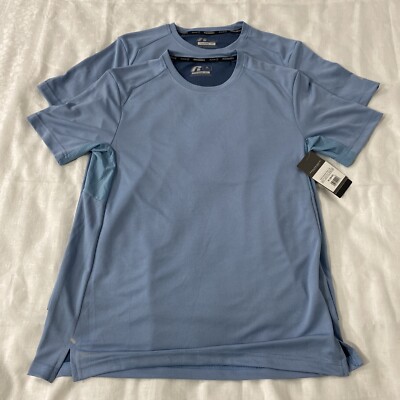 Russell Dri-Power Perf Mesh T-Shirts Size M Mens NWT - Lot of 2
