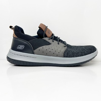 

Мужские кроссовки Skechers Delson Camben 65474 черные кроссовки размер 9.5, Черный, Delson Camben