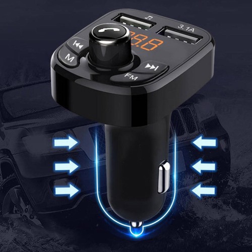 In-Car Bluetooth Hands Free MP3 Player/Phone to Radio FM Transmitter Modulator]