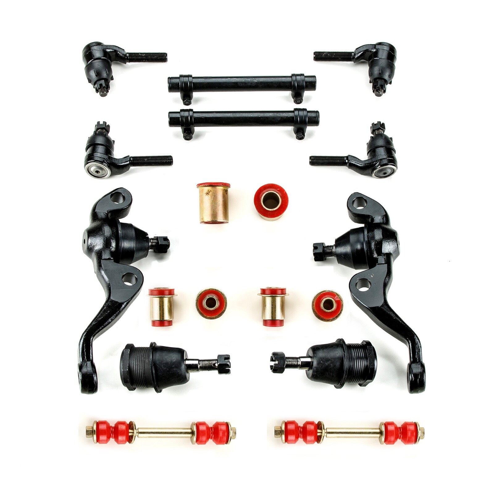 Red Poly Front End Suspension Rebuild Kit For 1965 1967 Plymouth