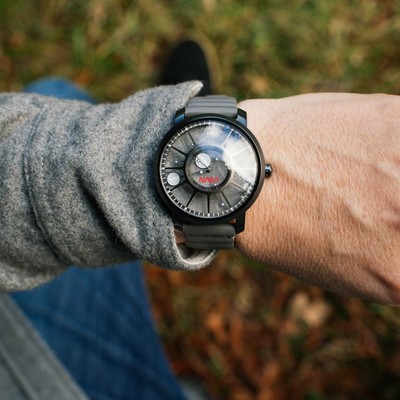 Pre-owned Xeric Trappist-1 Automatic Nasa Edition Meteorite