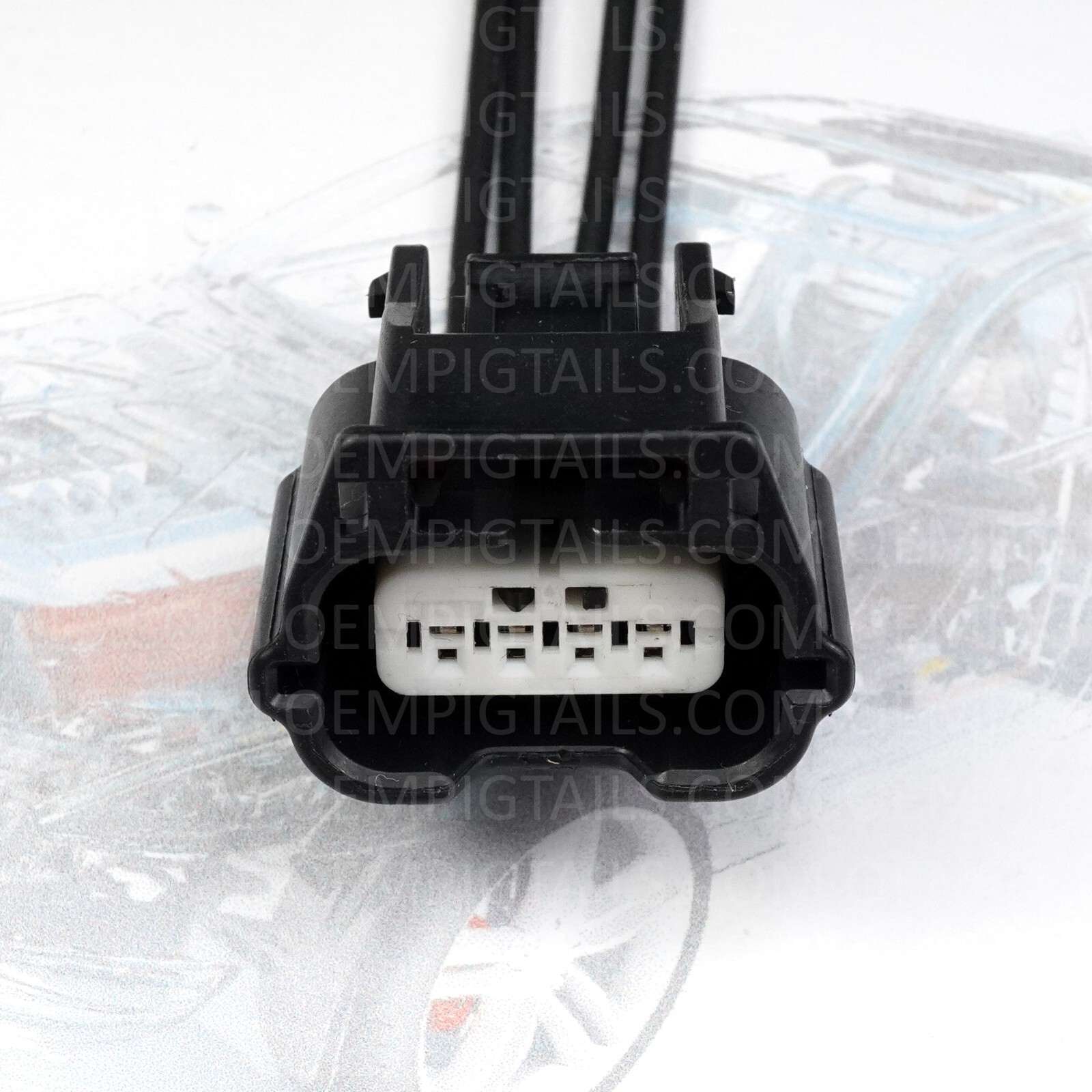 4-Pin MAF Mass Air Flow Sensor Connector For 2015-2020