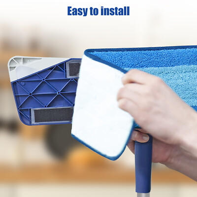 3Pcs Replacement Microfiber Cleaning Refill Pads For Bona Mop 18" Reusable Tools