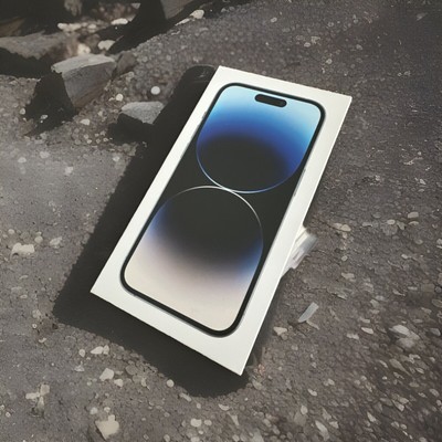 iPhone 14 Pro Silver 1TB- Empty Box Only