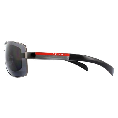 Pre-owned Prada Sport Sunglasses 54is 5av5z1 Gunmetal Gray Polarized