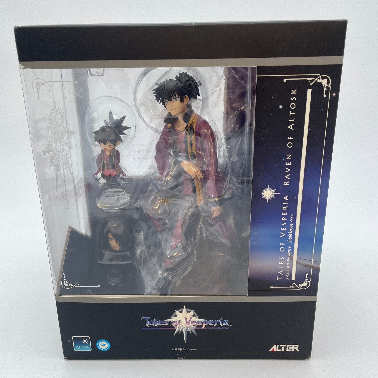 Tales of Vesperia Raven of Altosk フィギュア Tales of Vesperia Heaven's Arrow Raven Figure 1/8 PVC Alter