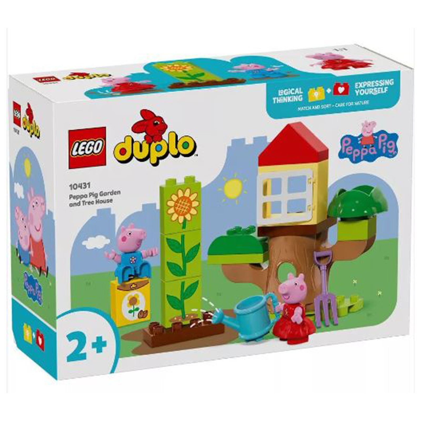 Набор для строительства сада и домика на дереве LEGO Duplo Peppa Pig 10431 НОВЫЙ