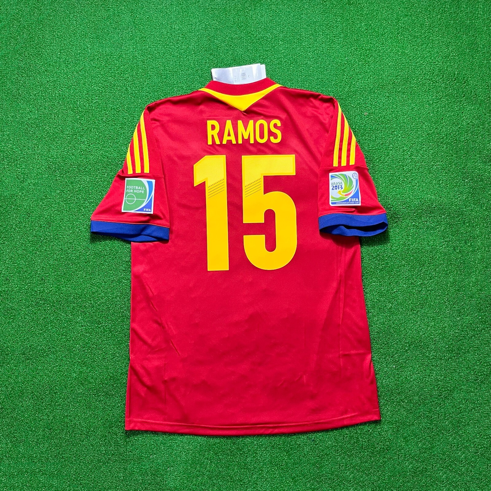2014-15 RealMadrid Sergio Ramos ユニフォーム REAL MADRID 2014 2015 AWAY FOOTBALL SHIRT SOCCER JERSEY