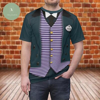 Halloween Haunted Mansion Costume Shirt, Haunted Mansion Cosplay 3D Shirt  Haunt