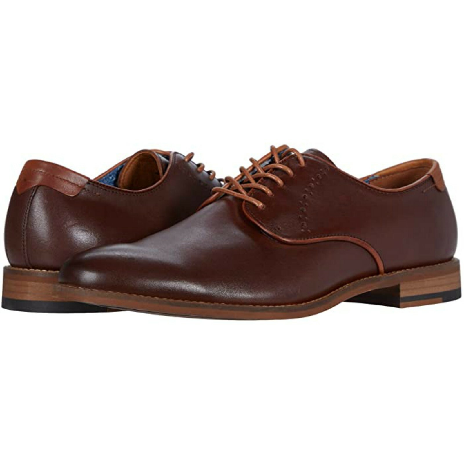 靴 8 1/2 HANDCRAFTED by JOHNSTON & MURPHY Johnston & Murphy Waterproof Branning Cap Toe Shoes - Mens