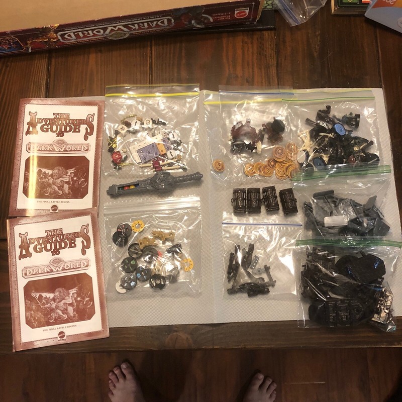 Parts Lot Figures Weapons Doors Chests & More