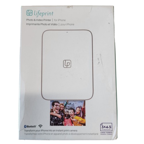 新品大特価✨Lifeprint Photo and Video Printer Amazon.com: Lifeprint 3x4.5 Portable Photo and Video Printer