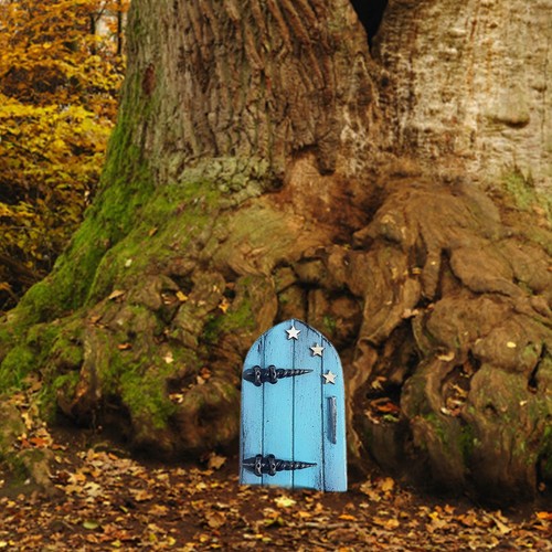 Ative Fairy Garden Door Creative Yard Art
