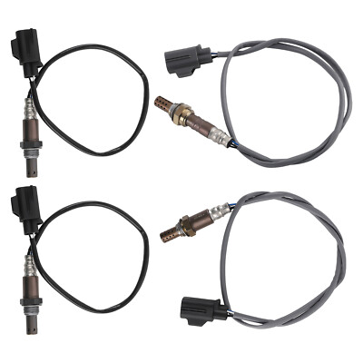4PCS Up+Down Oxygen O2 Sensor For Volvo XC90 3.2L L6 2007-2014 234-4450