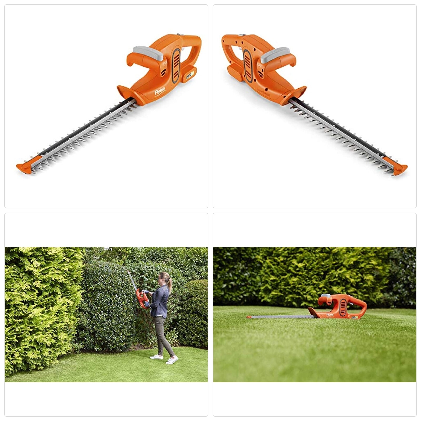 Flymo SimpliCut Li Cordless Battery Hedge Trimmer - Lightweight 14.4 V Li-Ion Ba