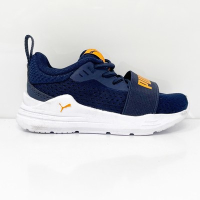 Кроссовки Puma Boys Wired Run 374217-17 синие кроссовки размер 5C