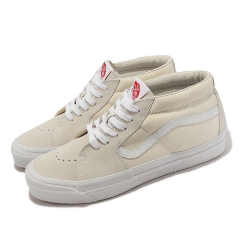 

Vans Vault OG Sk8-Mid LX Цвет слоновой кости Белый Мужчины Унисекс Повседневный образ жизни VN0A4BVCWWW, Og Sk8-mid Lx