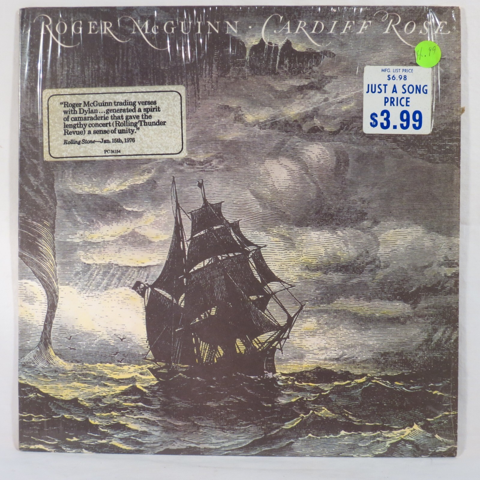 CD Roger McGuinn Cardiff Rose SICP1546PROMO Sony Records Intl 紙ジャケ プロモ /00110 CD Roger McGuinn Cardiff Rose SICP1546PROMO Sony Records