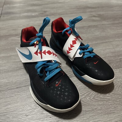 Mens NIKE KD IV 4 ''N7 Black'' Basketball Sneakers US 9.5 Good Condition