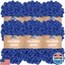 JubileeYarn Fun Finger Loops Yarn - 100g/Skein Jumbo Polyester - Turkish Sea - 6 Skeins