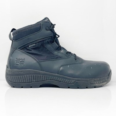 

Мужские водонепроницаемые рабочие ботинки Timberland Pro Mens Valor 6 дюймов 1161A, размер 12 Вт, Черный, Valor
