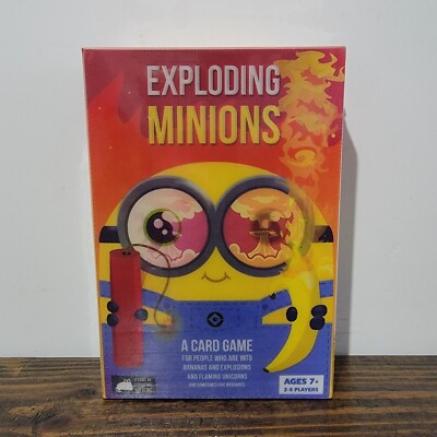 Exploding Minions Card Game by Exploding Kittens NEW