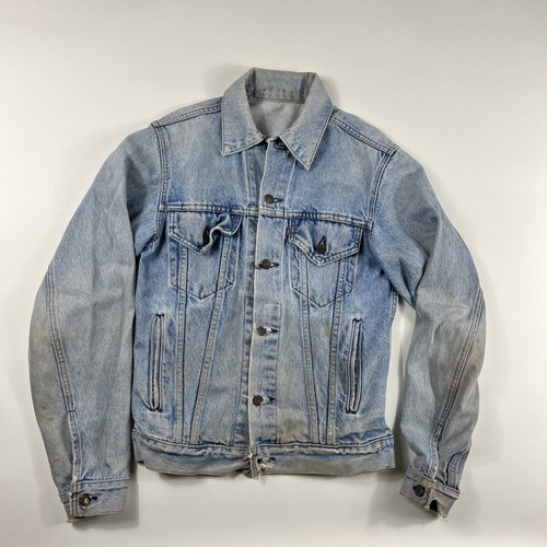 Vintage Van Halen Levis Denim Jacket S Button Up | eBay