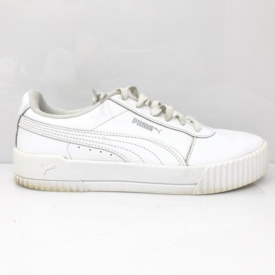 

Puma Womens Carina 370325 02 Белая повседневная обувь Кроссовки Размер 8.5, Белый, Carina