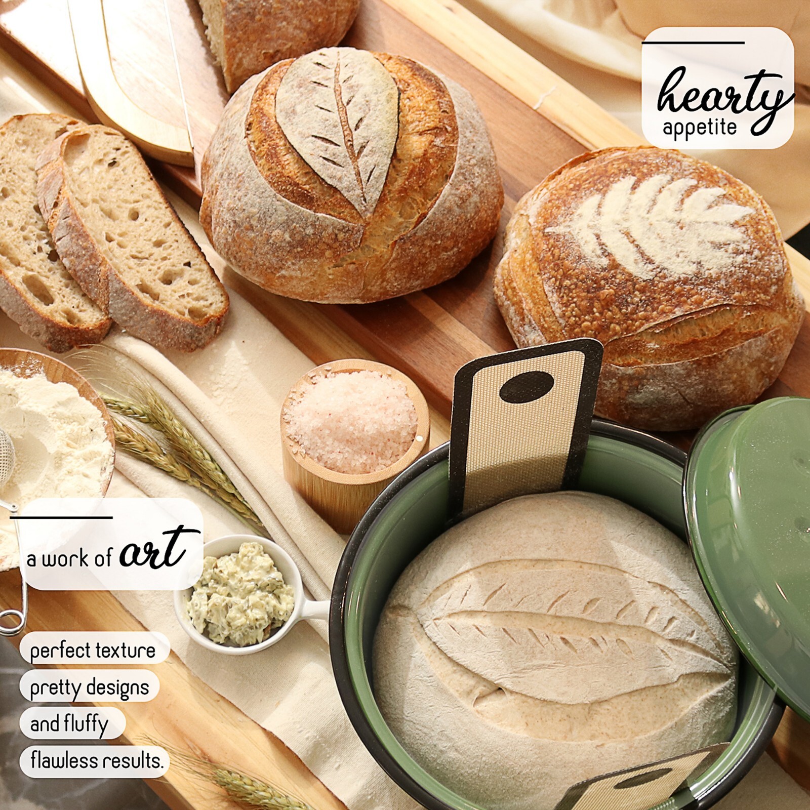 Complete Sourdough Starter Kit - Sourdough Bread Baking Supplies and Tools