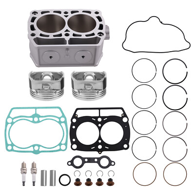 TOP END REBUILD PISTONS, CYLINDER, GASKETS FOR POLARIS RZR, RANGER 800 2008-2016