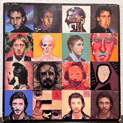 THE WHO - Face Dances (Warner Bros) - 12'' Vinyl Record LP - VG+