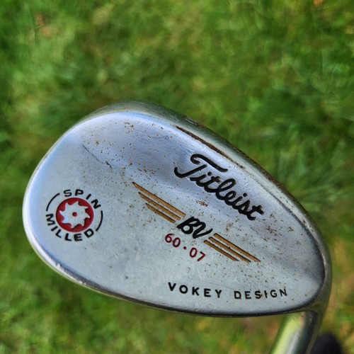 Titleist BV Vokey Design Wedge 60-07 Spin Milled- RH Right