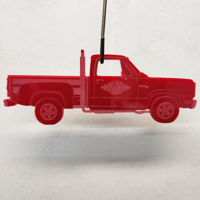 Laser Engraved Ornament DODGE Step Side Pickup Truck (Lil Red Express) Little