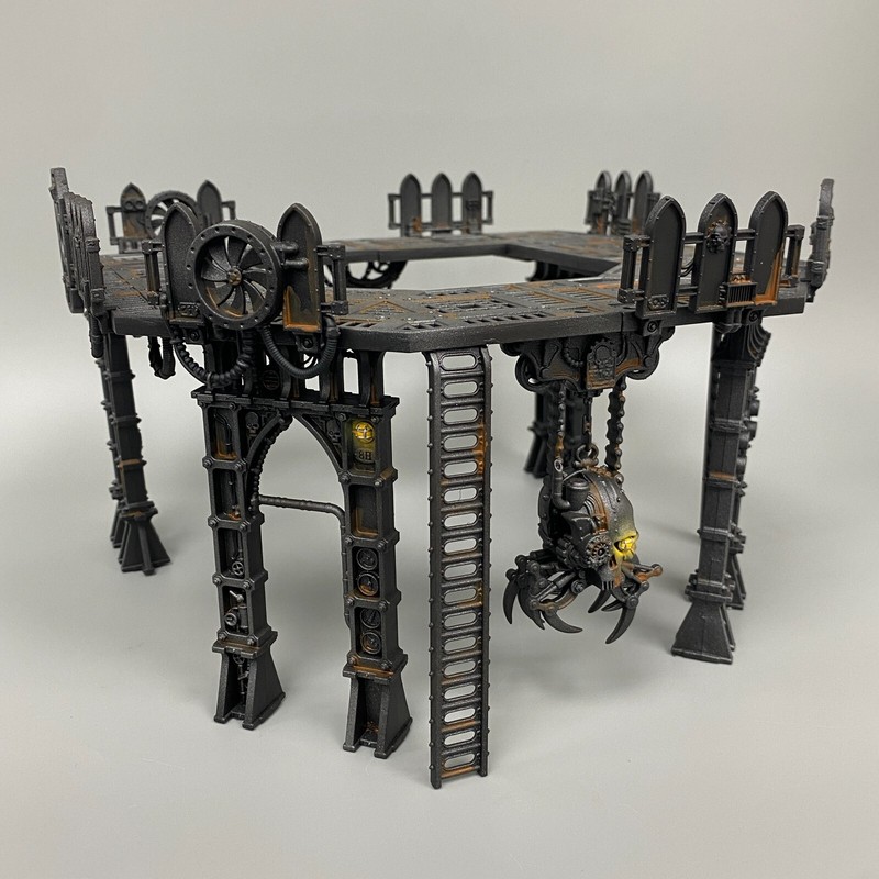 Transterranic Gantries Battlezone Mechanicus Warhammer 40,000 Terrain Admech 40k