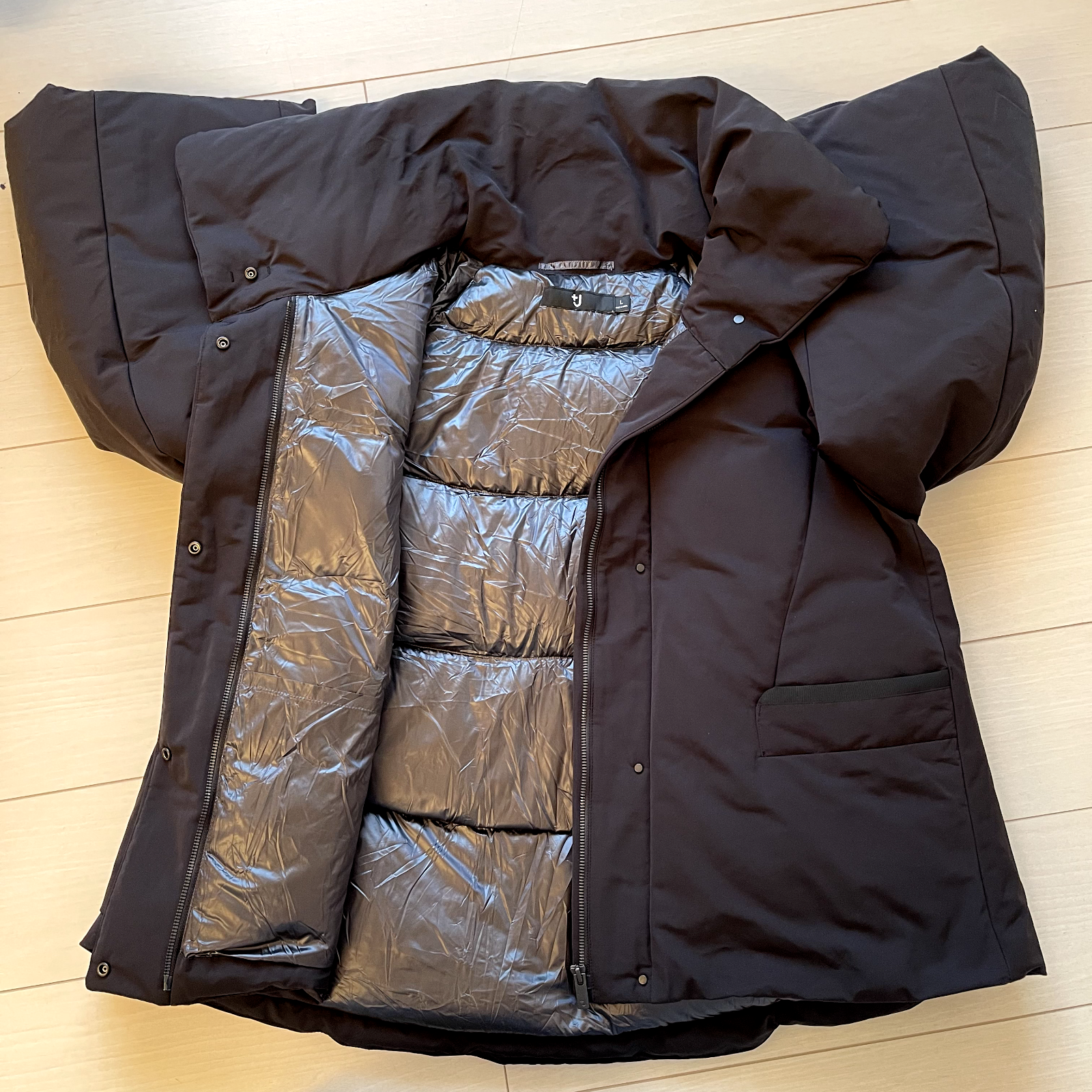Uniqlo Jil Sander +J Hybrid Down Jacket Women Used Extrem Beautiful Extra Warm