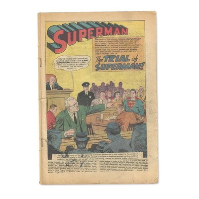 DC Comics Action Comics #301 June 1963 The Trial of Superman