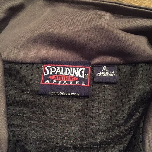 VINTAGE SPALDING ATHLETIC APPAREL VEST SIZE XL 80’s BLOCK COLOR GREAT SHAPE