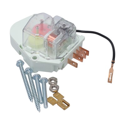 W10822278 482493 Refrigerator Defrost Timer 120V 50/60Hz White